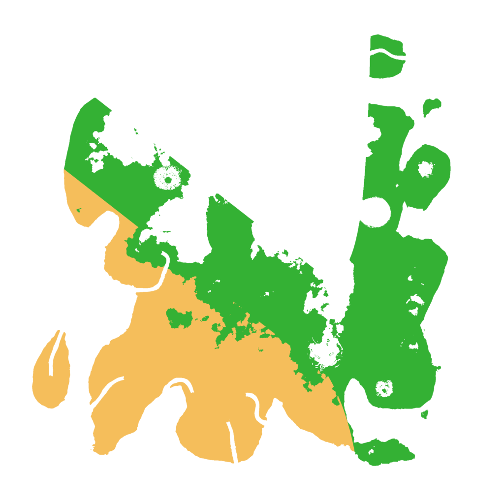 Biome Rust Map: Procedural Map, Size: 3000, Seed: 1642405167