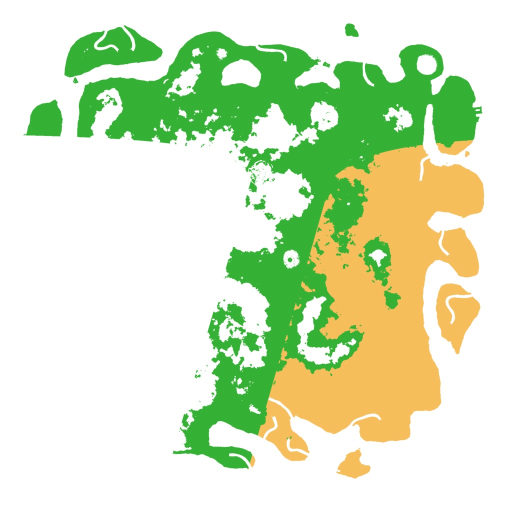 Biome Rust Map: Procedural Map, Size: 4500, Seed: 844919616