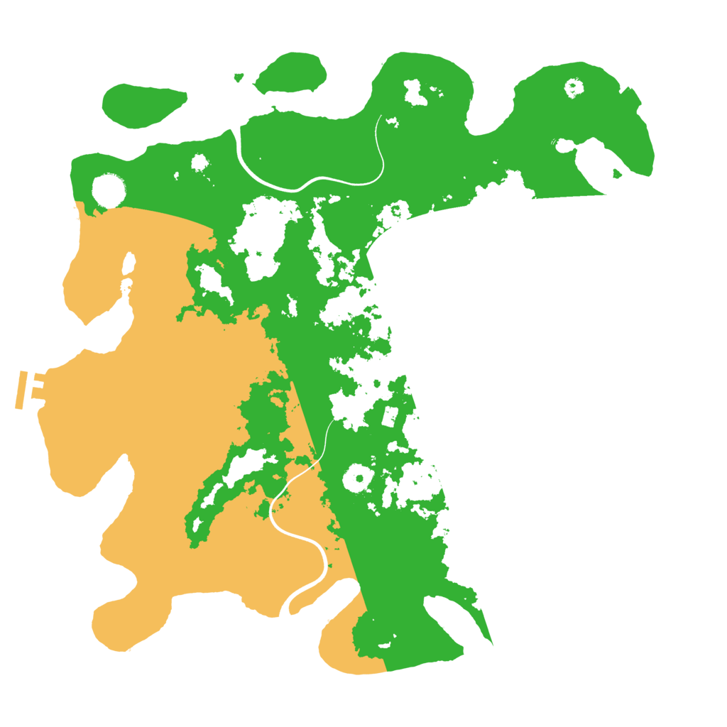 Biome Rust Map: Procedural Map, Size: 3850, Seed: 594930560