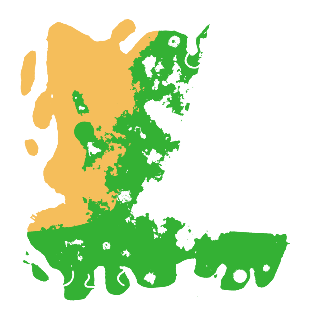 Biome Rust Map: Procedural Map, Size: 4200, Seed: 45824