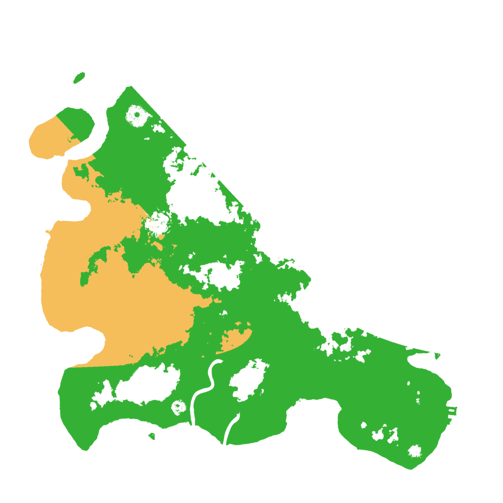 Biome Rust Map: Procedural Map, Size: 3600, Seed: 1271934195