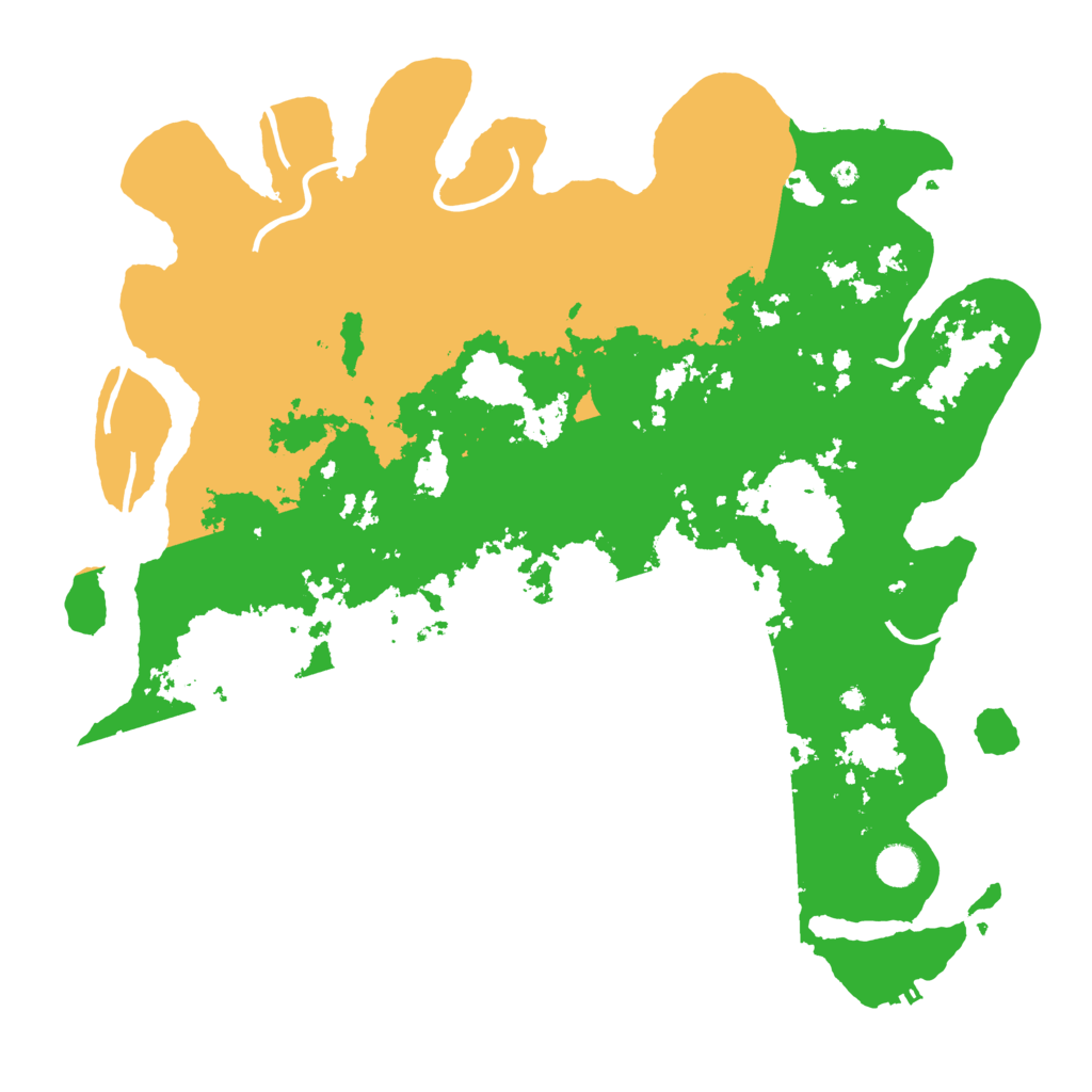Biome Rust Map: Procedural Map, Size: 4500, Seed: 220205022