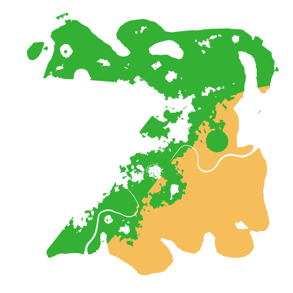 Biome Rust Map: Procedural Map, Size: 3500, Seed: 1466528620