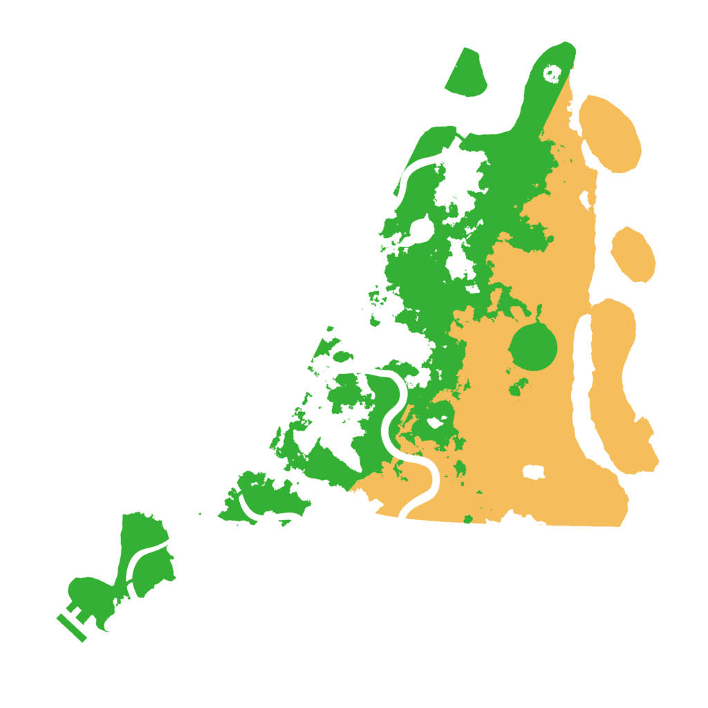 Biome Rust Map: Procedural Map, Size: 4000, Seed: 677727562