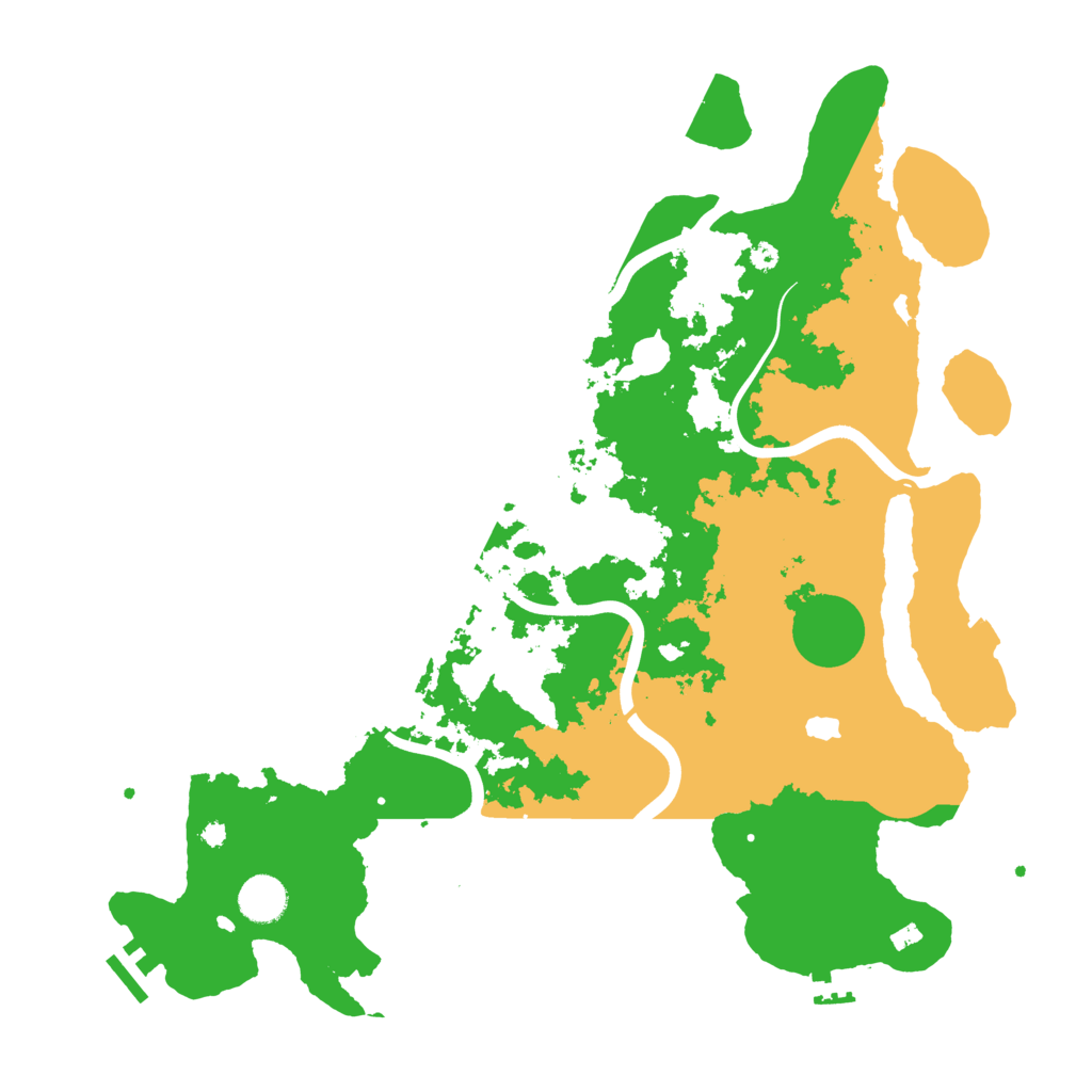 Biome Rust Map: Procedural Map, Size: 4000, Seed: 677727562