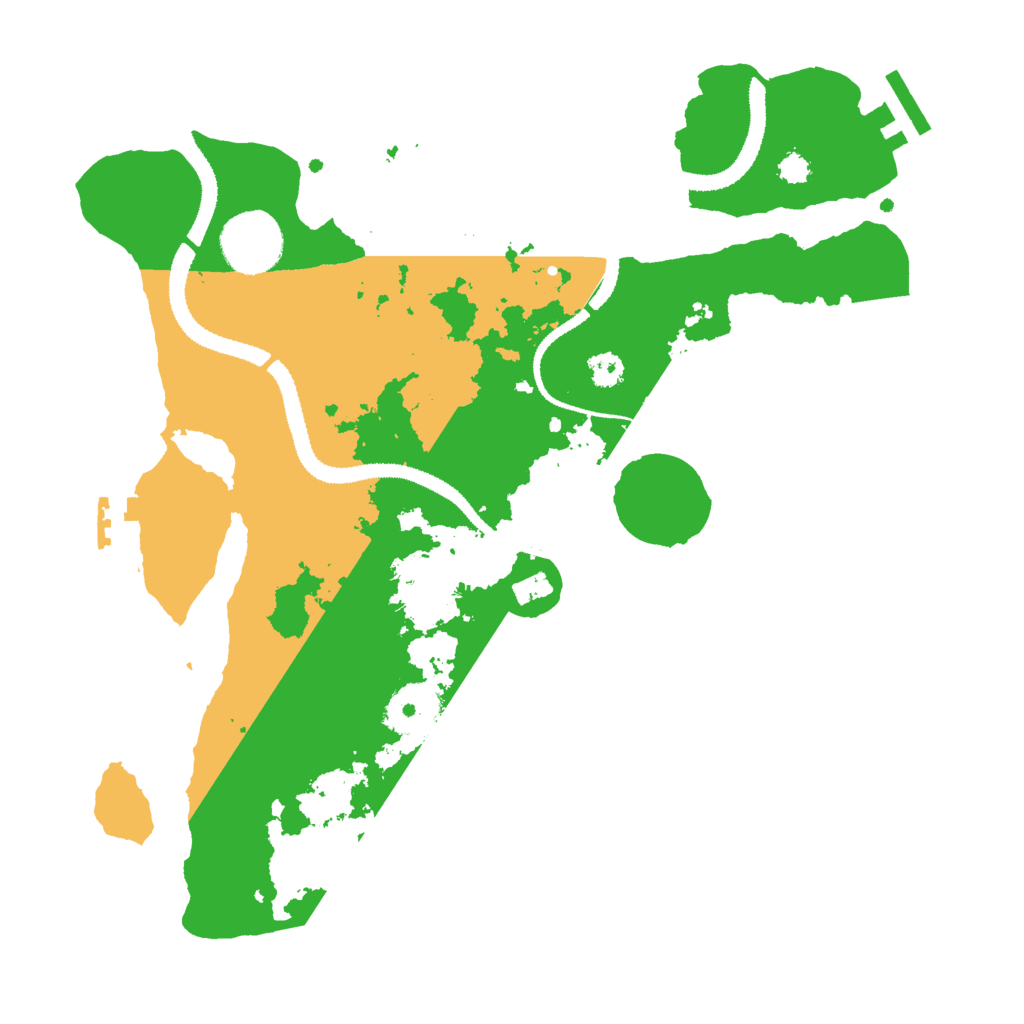 Biome Rust Map: Procedural Map, Size: 3000, Seed: 14819508