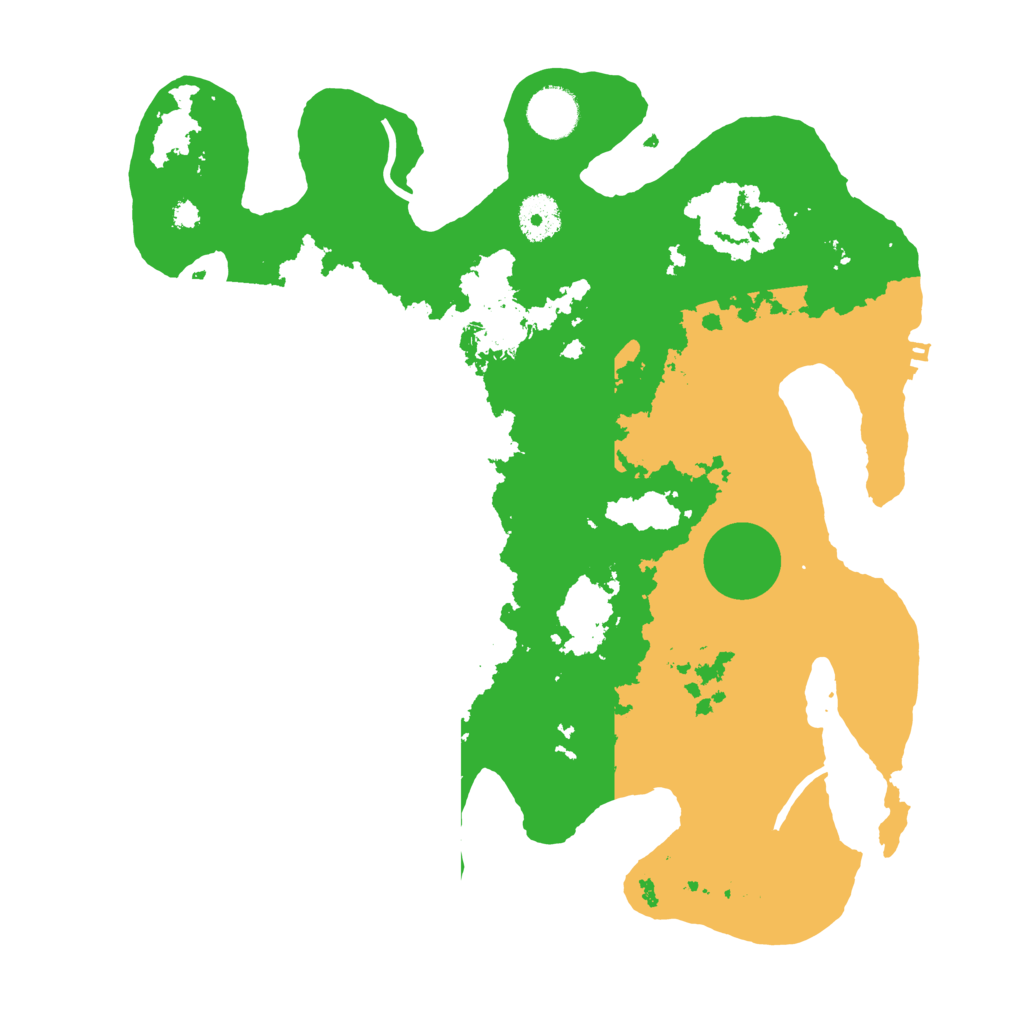 Biome Rust Map: Procedural Map, Size: 3500, Seed: 47328