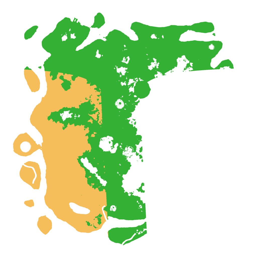 Biome Rust Map: Procedural Map, Size: 4250, Seed: 207259527