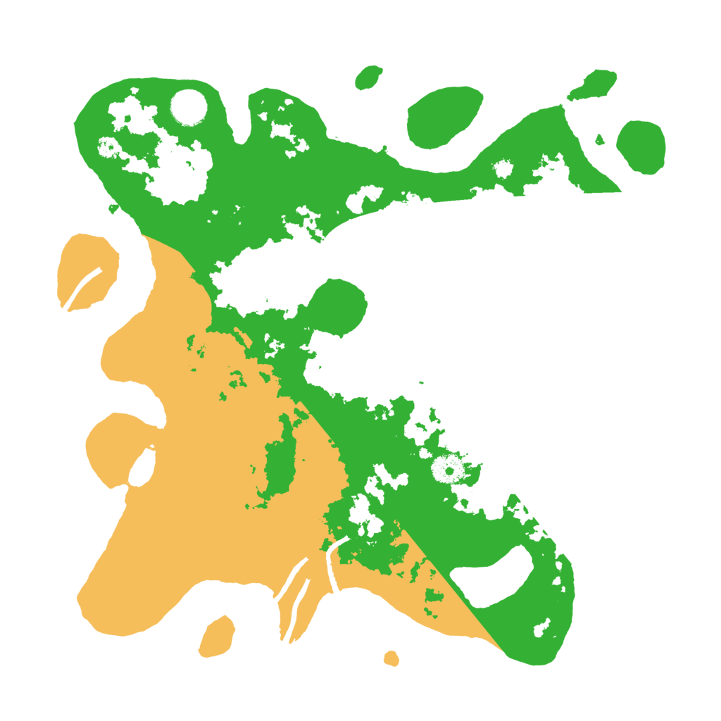 Biome Rust Map: Procedural Map, Size: 3500, Seed: 691217438