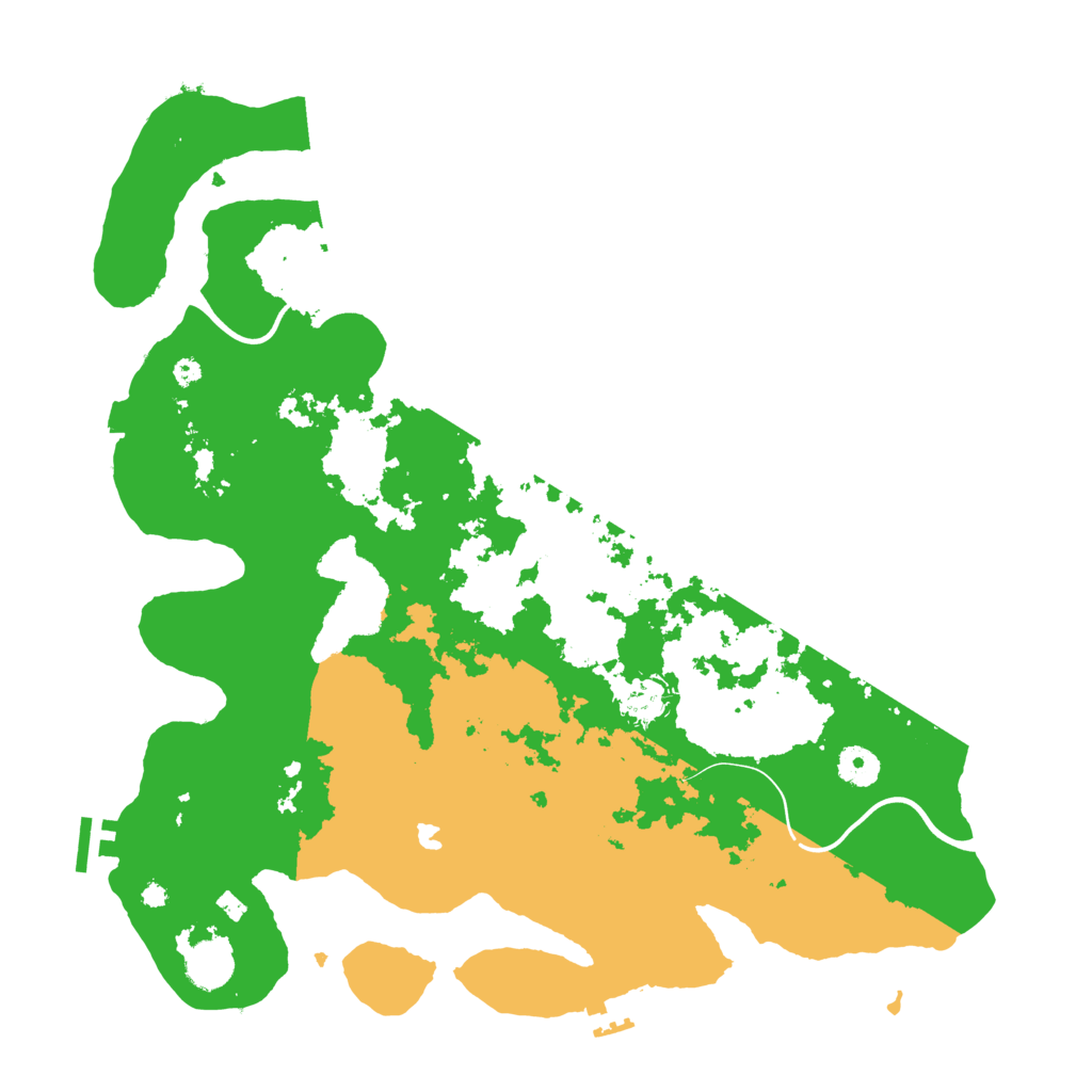 Biome Rust Map: Procedural Map, Size: 4000, Seed: 988832