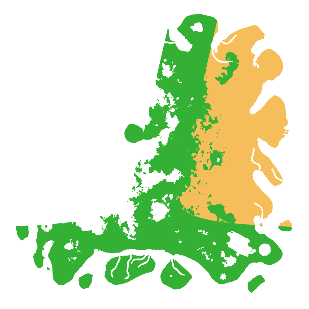 Biome Rust Map: Procedural Map, Size: 4500, Seed: 1293775554