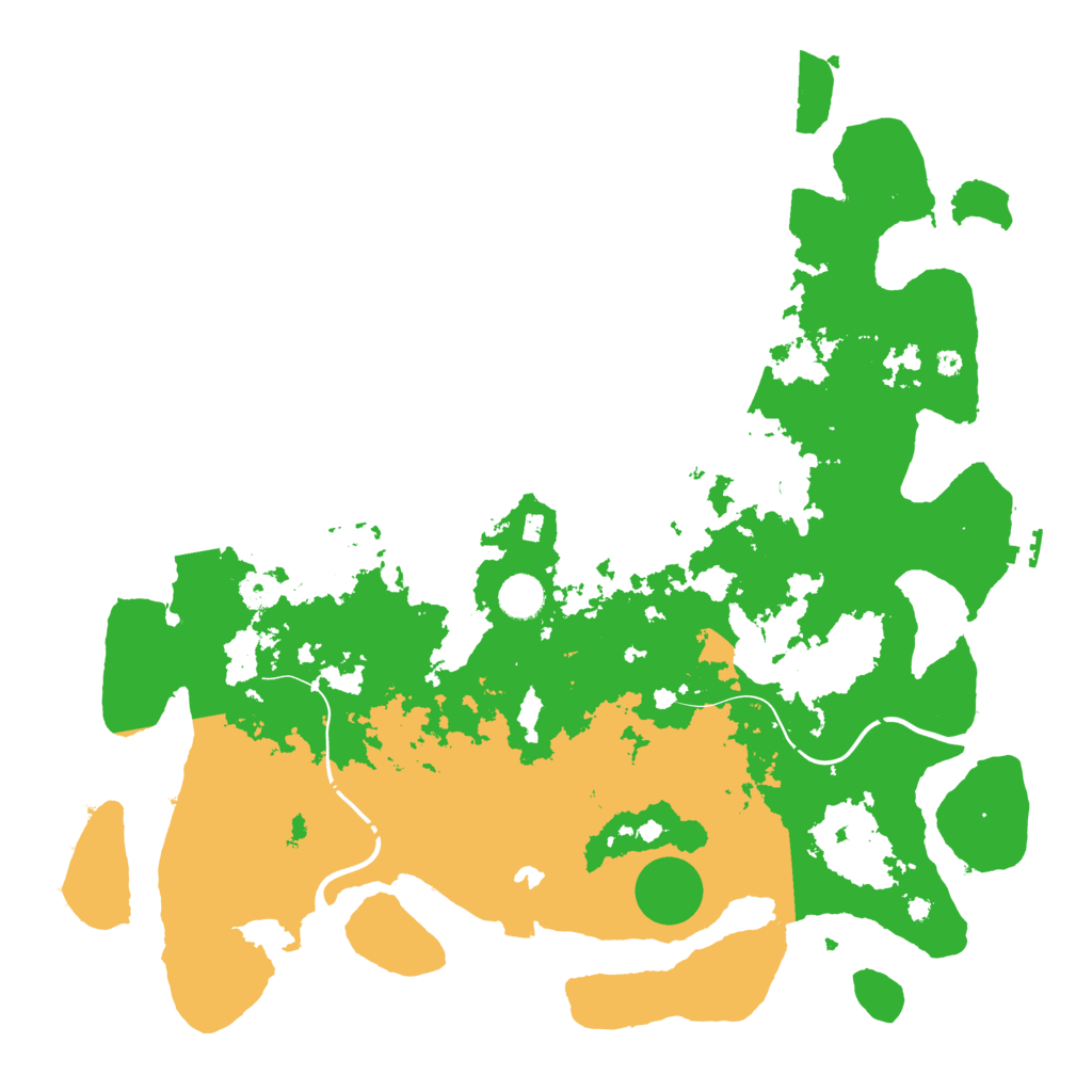 Biome Rust Map: Procedural Map, Size: 4250, Seed: 1561385042