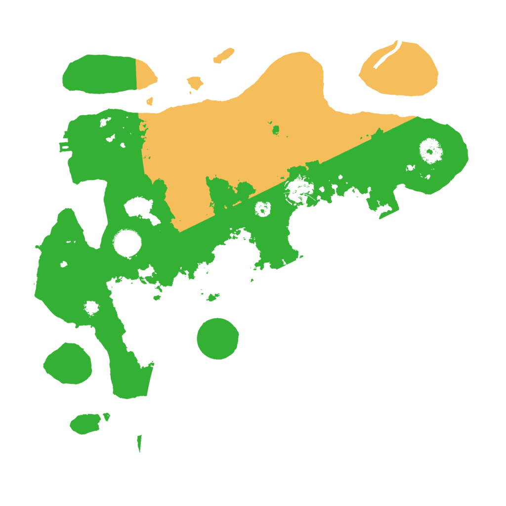 Biome Rust Map: Procedural Map, Size: 3250, Seed: 980281054