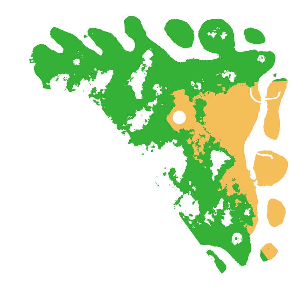 Biome Rust Map: Procedural Map, Size: 4200, Seed: 6969