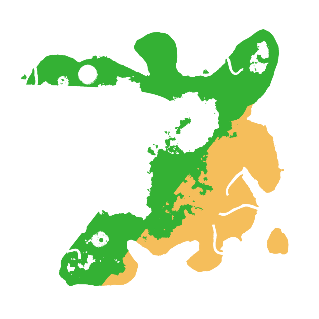 Biome Rust Map: Procedural Map, Size: 3000, Seed: 267029