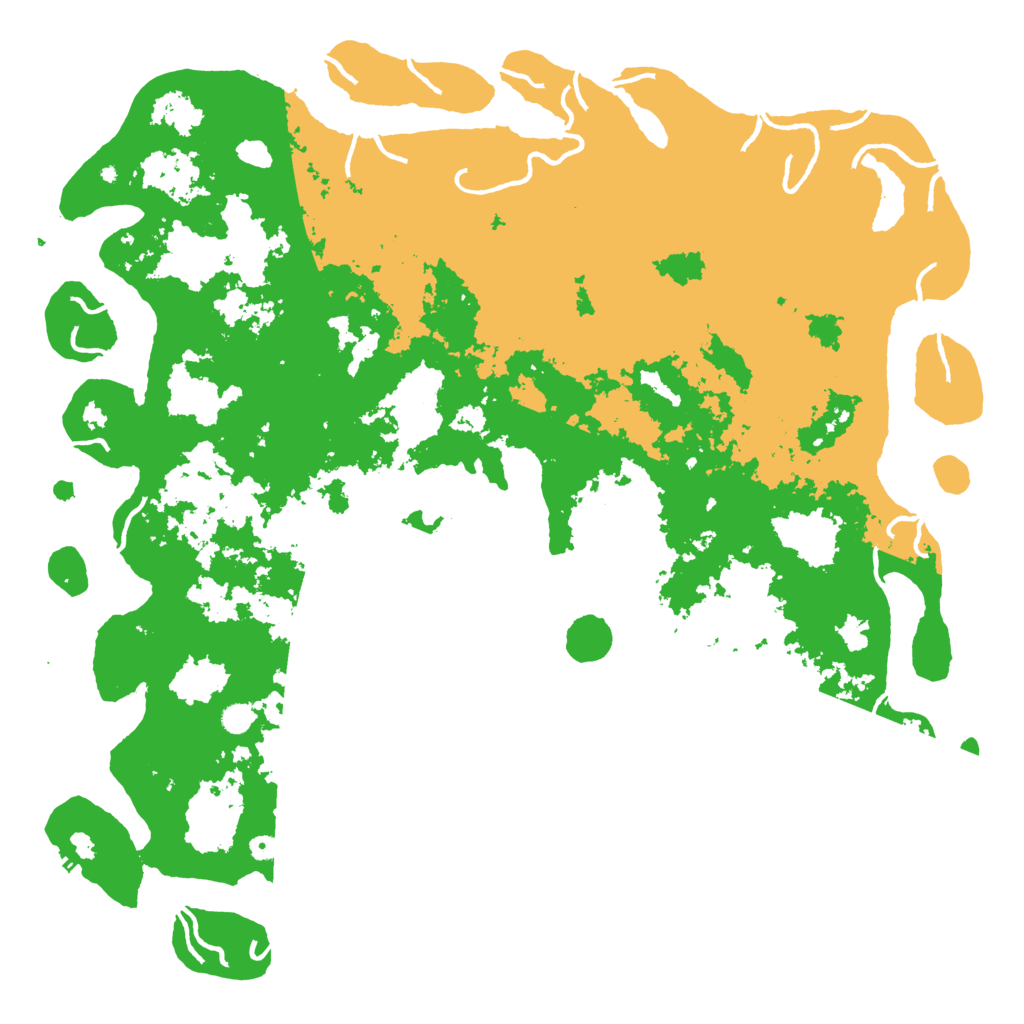 Biome Rust Map: Procedural Map, Size: 6000, Seed: 1816557472