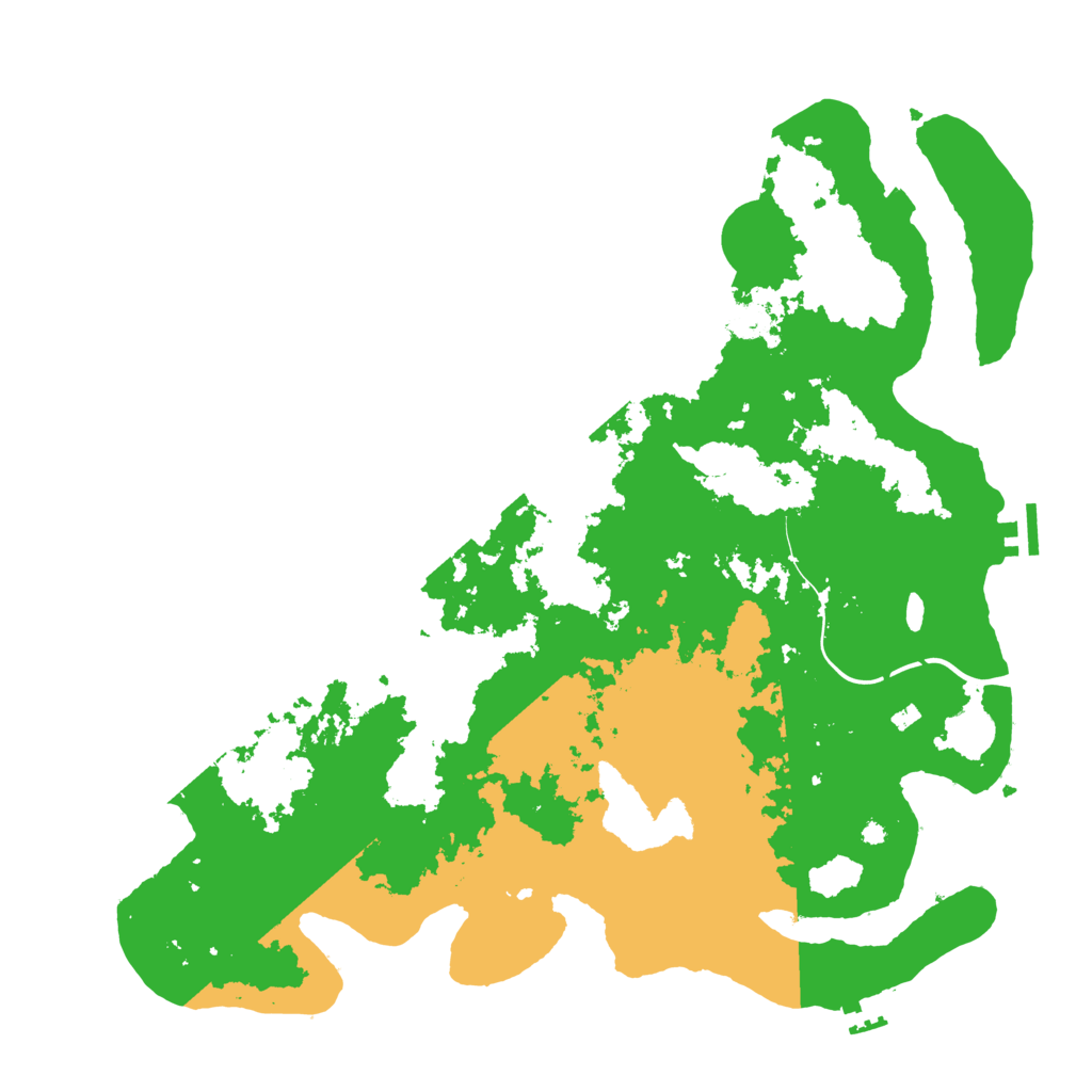 Biome Rust Map: Procedural Map, Size: 4250, Seed: 3175032