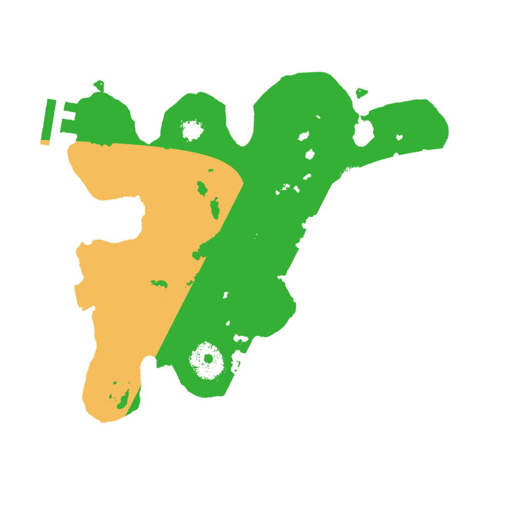 Biome Rust Map: Procedural Map, Size: 2300, Seed: 20000