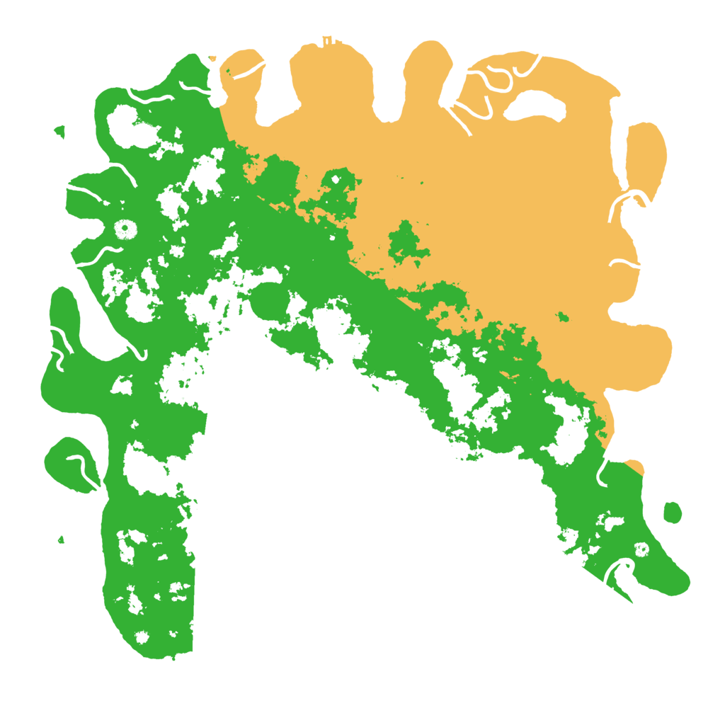 Biome Rust Map: Procedural Map, Size: 5000, Seed: 98765