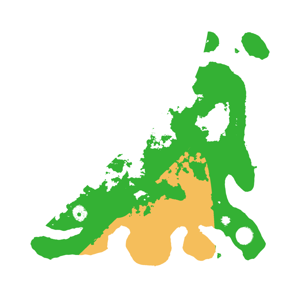 Biome Rust Map: Procedural Map, Size: 3000, Seed: 450150010