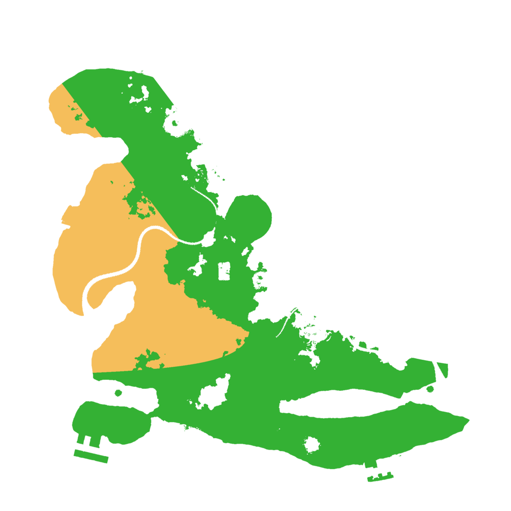Biome Rust Map: Procedural Map, Size: 3000, Seed: 1074242130
