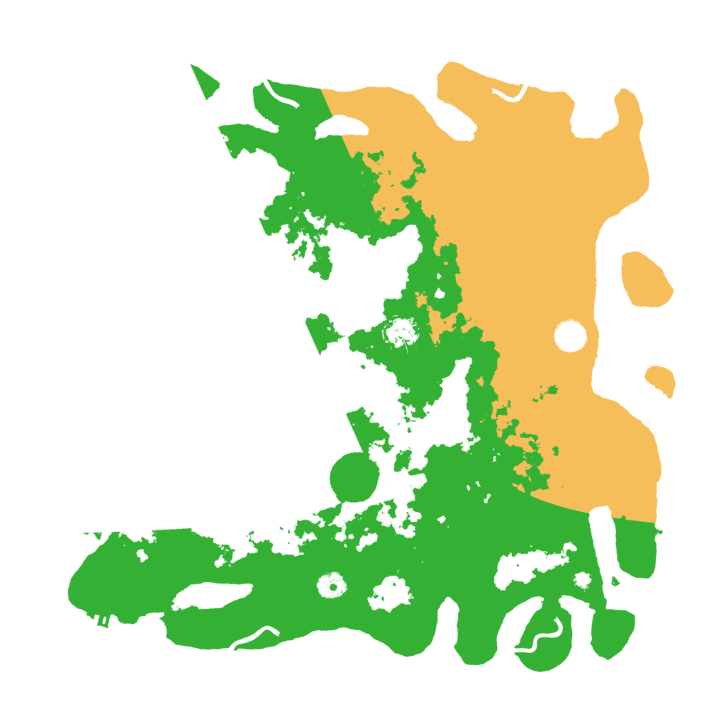 Biome Rust Map: Procedural Map, Size: 4000, Seed: 838534