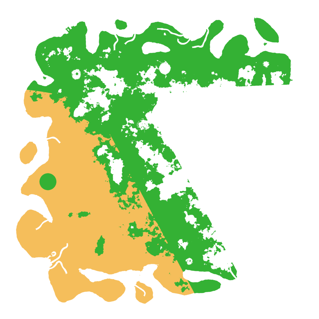 Biome Rust Map: Procedural Map, Size: 5000, Seed: 27679