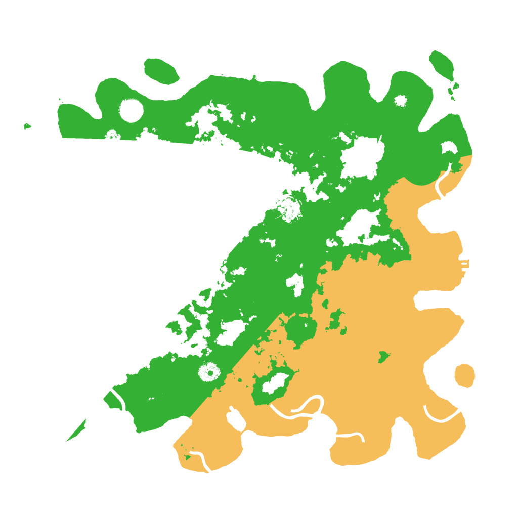 Biome Rust Map: Procedural Map, Size: 3850, Seed: 155