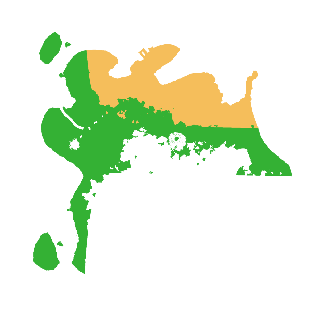 Biome Rust Map: Procedural Map, Size: 2800, Seed: 200280852