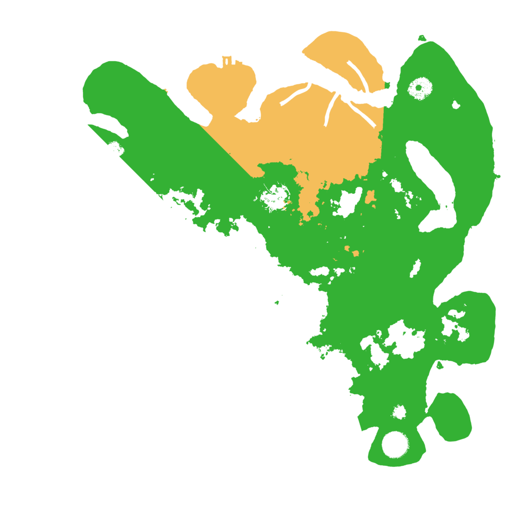 Biome Rust Map: Procedural Map, Size: 3500, Seed: 1187876459