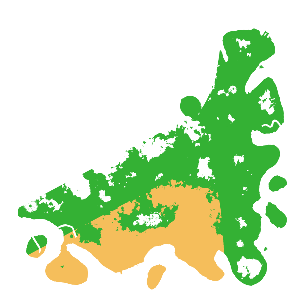 Biome Rust Map: Procedural Map, Size: 4000, Seed: 7506