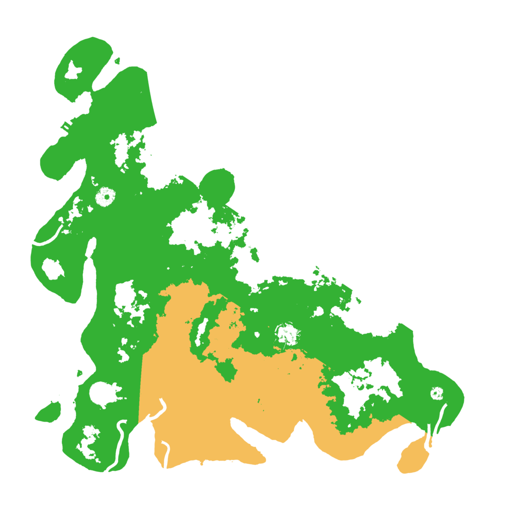 Biome Rust Map: Procedural Map, Size: 4000, Seed: 290789