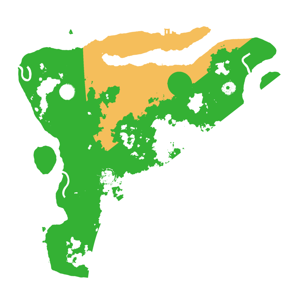 Biome Rust Map: Procedural Map, Size: 3500, Seed: 1484302014