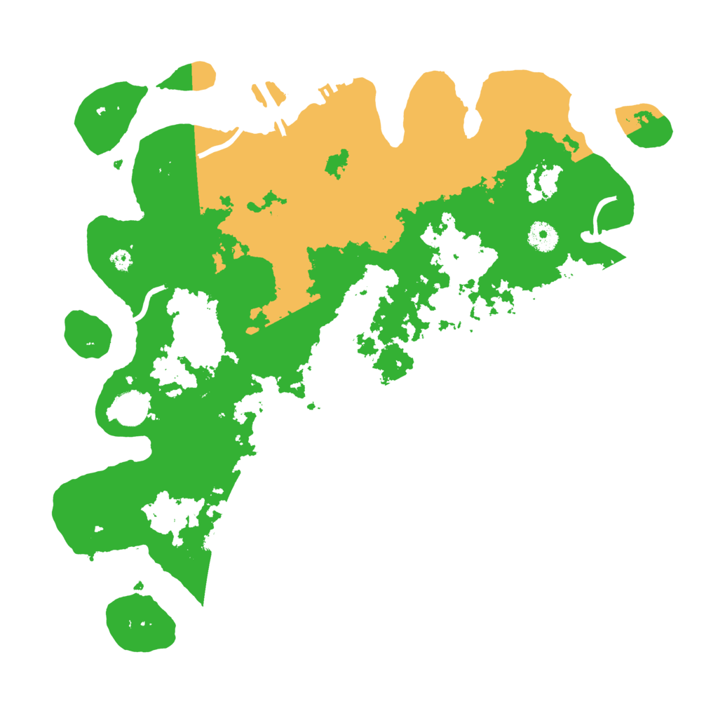 Biome Rust Map: Procedural Map, Size: 3655, Seed: 205