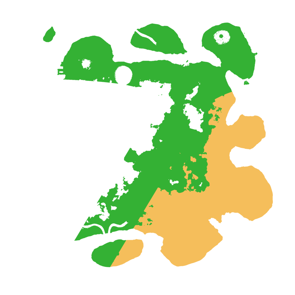 Biome Rust Map: Procedural Map, Size: 3000, Seed: 994168544