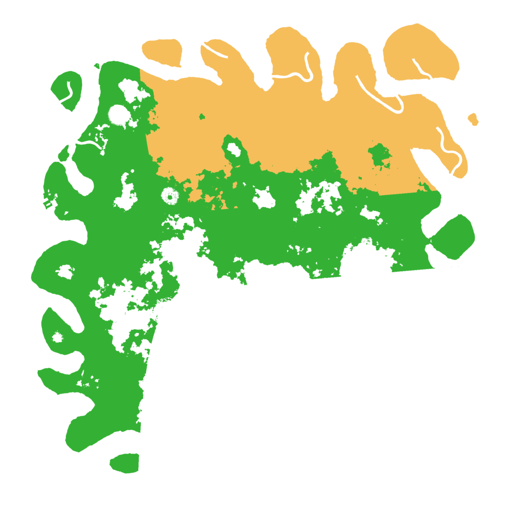 Biome Rust Map: Procedural Map, Size: 4500, Seed: 55048091