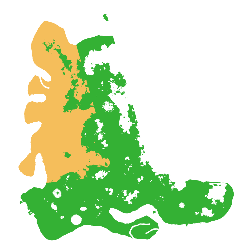 Biome Rust Map: Procedural Map, Size: 4250, Seed: 694209
