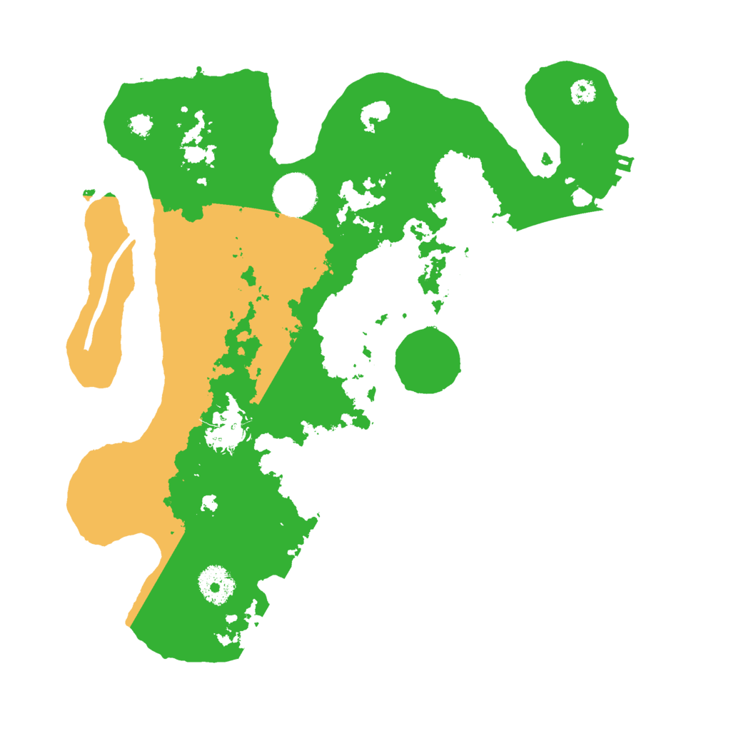 Biome Rust Map: Procedural Map, Size: 3000, Seed: 954881