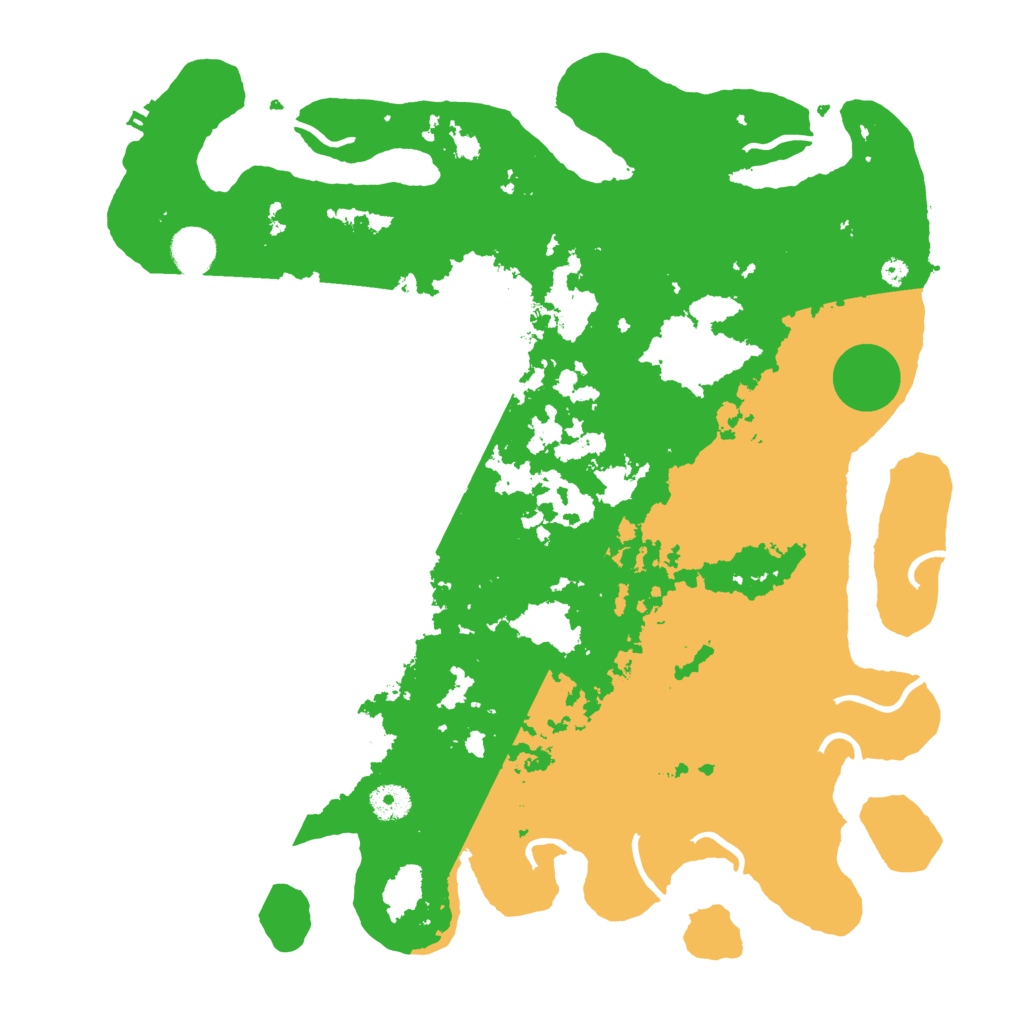 Biome Rust Map: Procedural Map, Size: 4000, Seed: 592251481