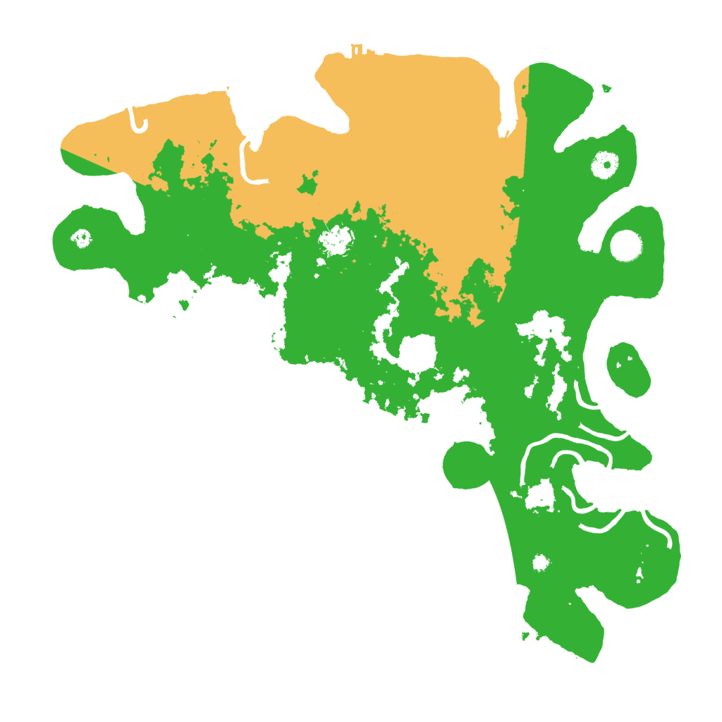 Biome Rust Map: Procedural Map, Size: 4000, Seed: 500