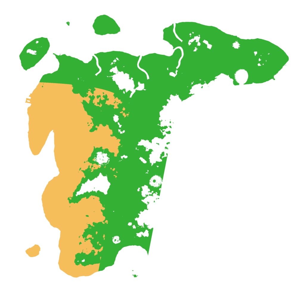 Biome Rust Map: Procedural Map, Size: 4000, Seed: 7489769