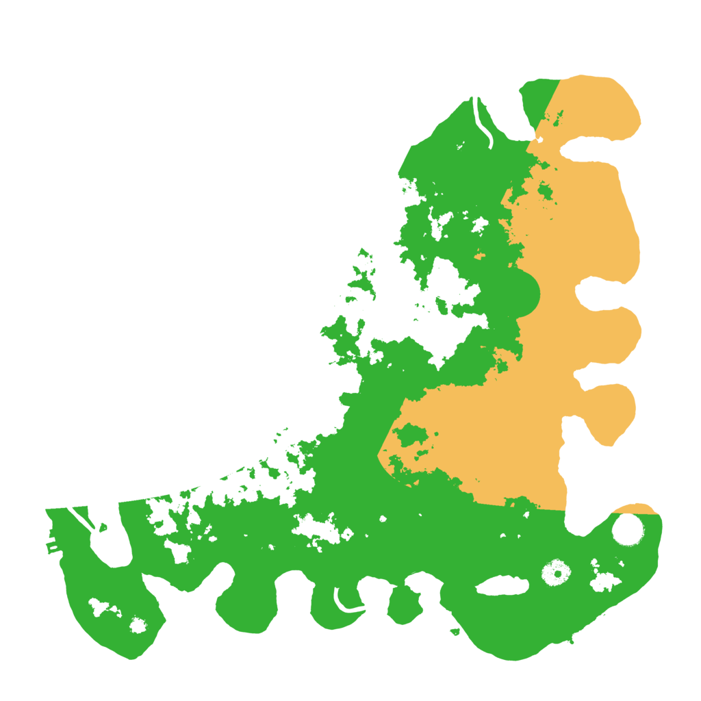 Biome Rust Map: Procedural Map, Size: 3950, Seed: 1056758743