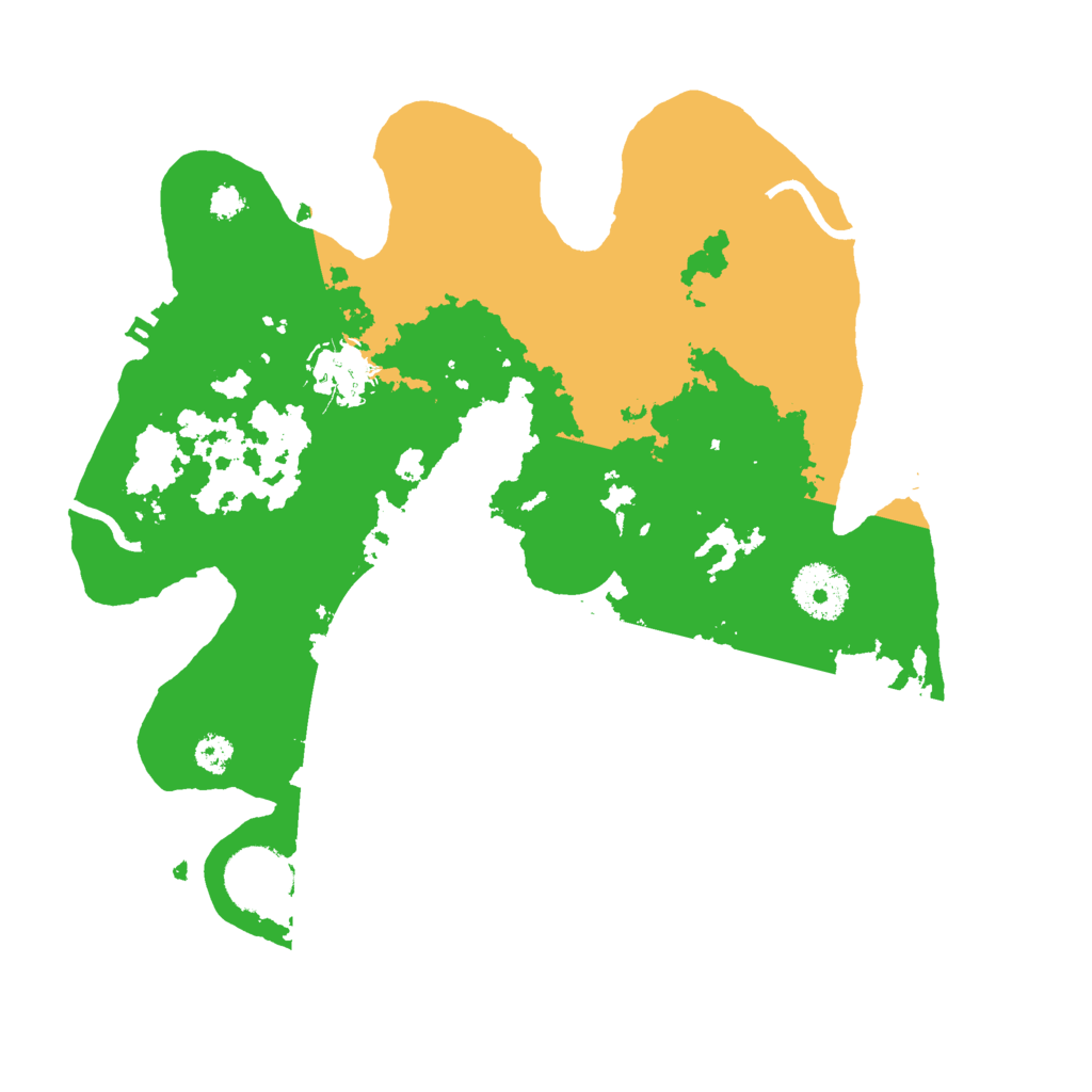 Biome Rust Map: Procedural Map, Size: 3000, Seed: 154854