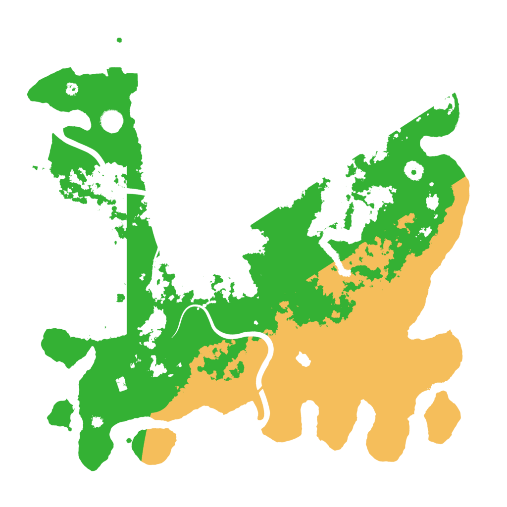 Biome Rust Map: Procedural Map, Size: 4000, Seed: 300028