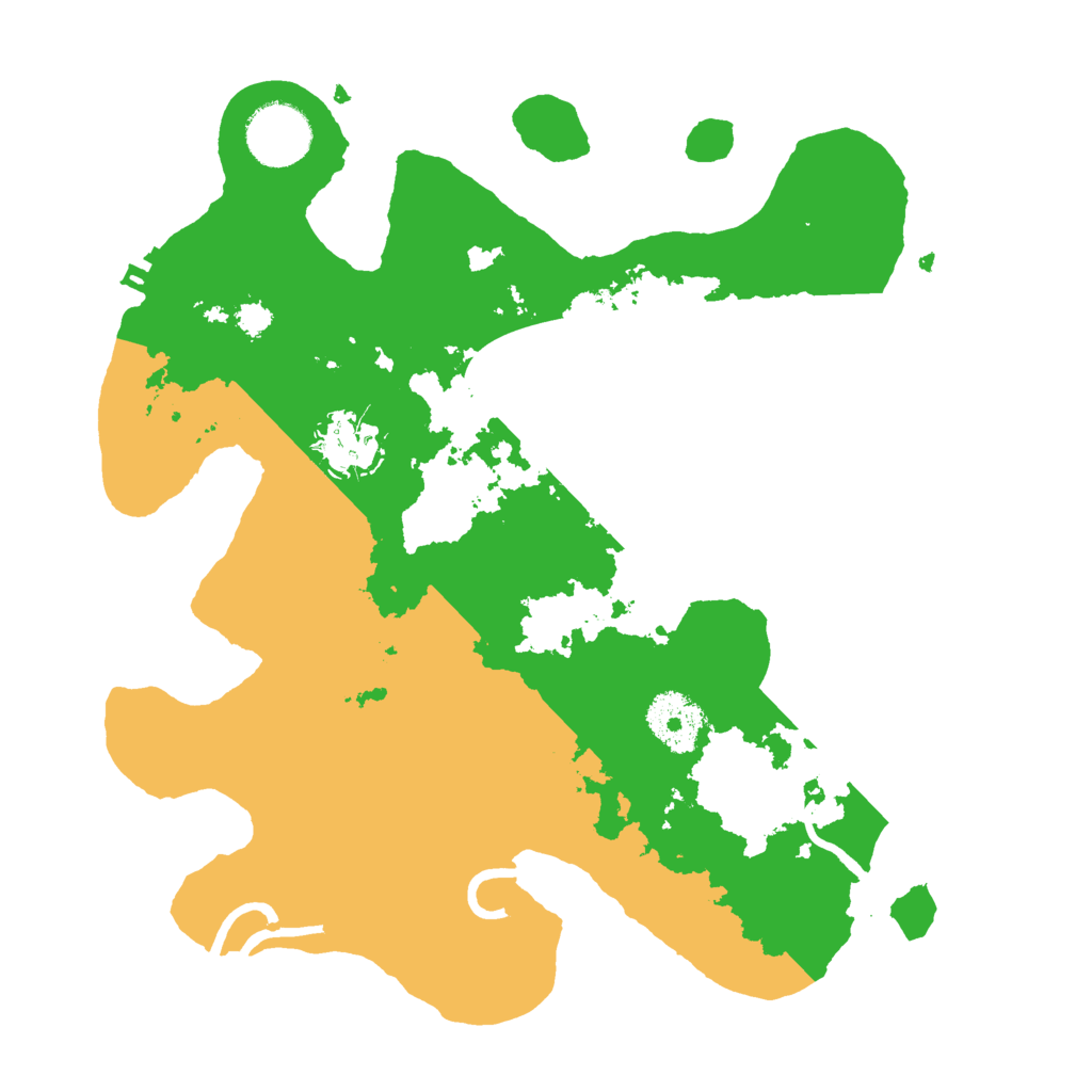 Biome Rust Map: Procedural Map, Size: 3000, Seed: 186891