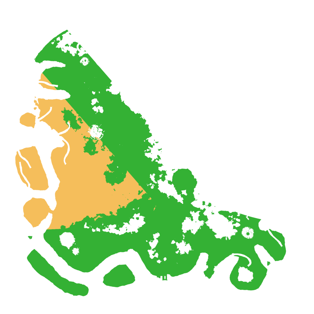 Biome Rust Map: Procedural Map, Size: 4000, Seed: 136087507