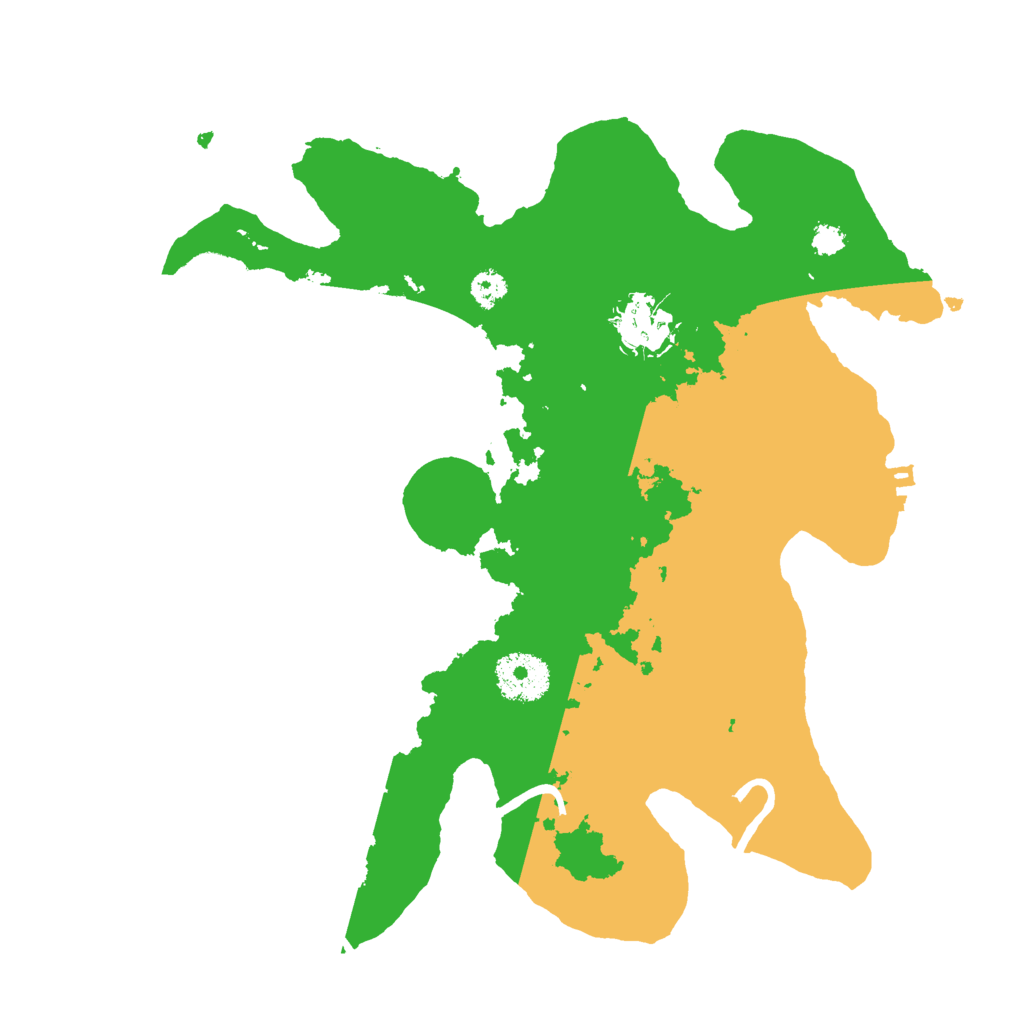 Biome Rust Map: Procedural Map, Size: 3000, Seed: 970196