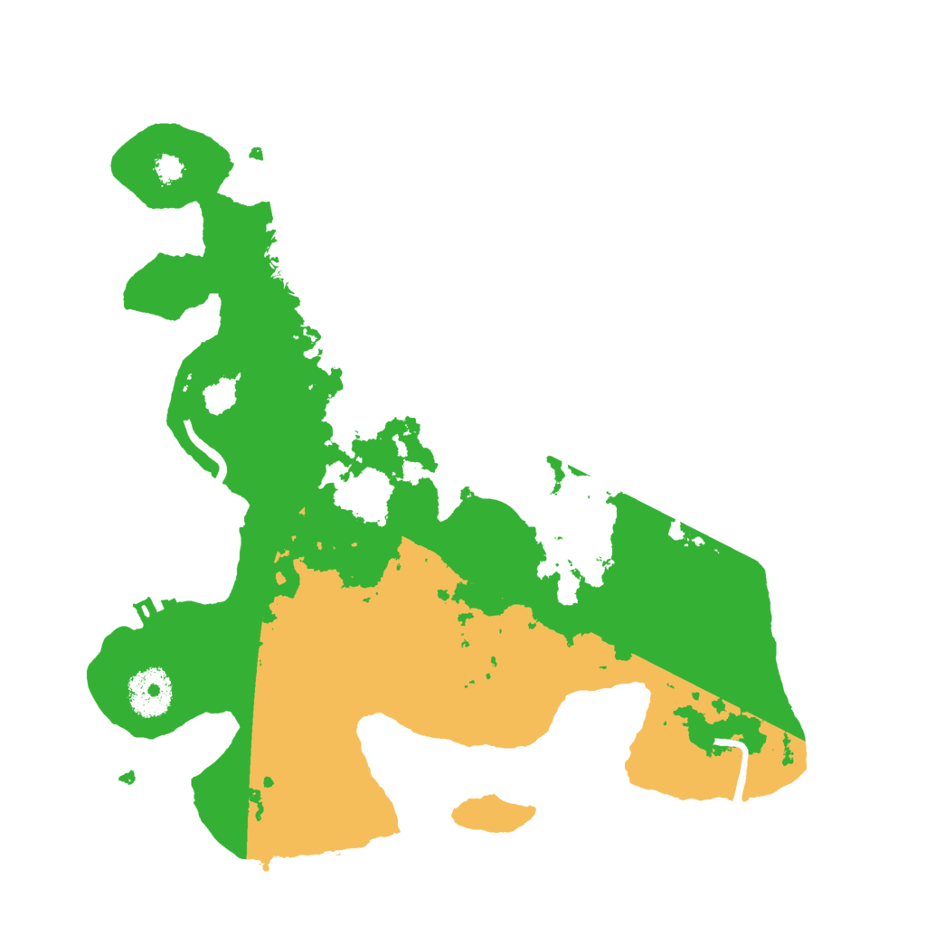 Biome Rust Map: Procedural Map, Size: 3000, Seed: 1323