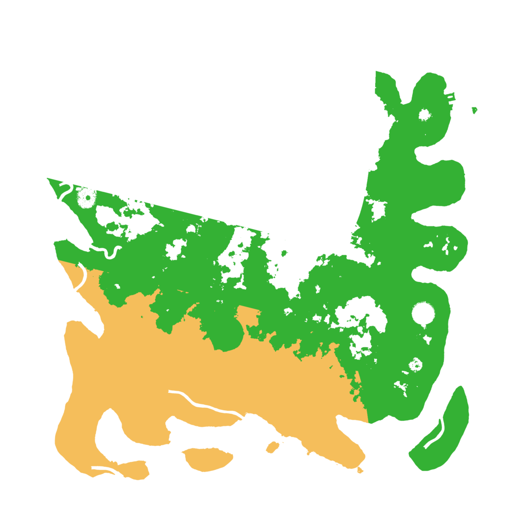 Biome Rust Map: Procedural Map, Size: 4000, Seed: 44684615