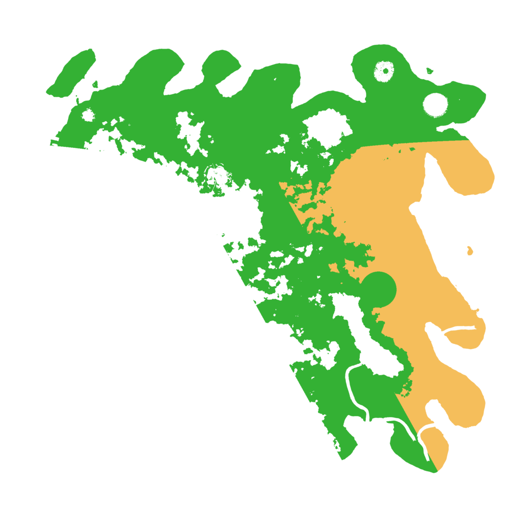 Biome Rust Map: Procedural Map, Size: 3850, Seed: 1842294288